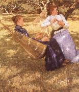 Henry Herbert La Thangue In the Orchard oil painting